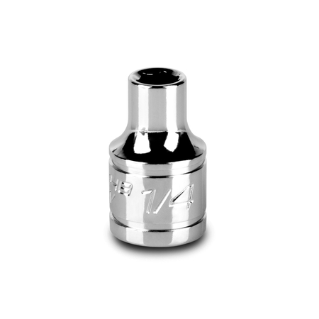 CAPRI TOOLS 3/8 in Drive 1/4 in 6-Point SAE Shallow Socket 1-2348